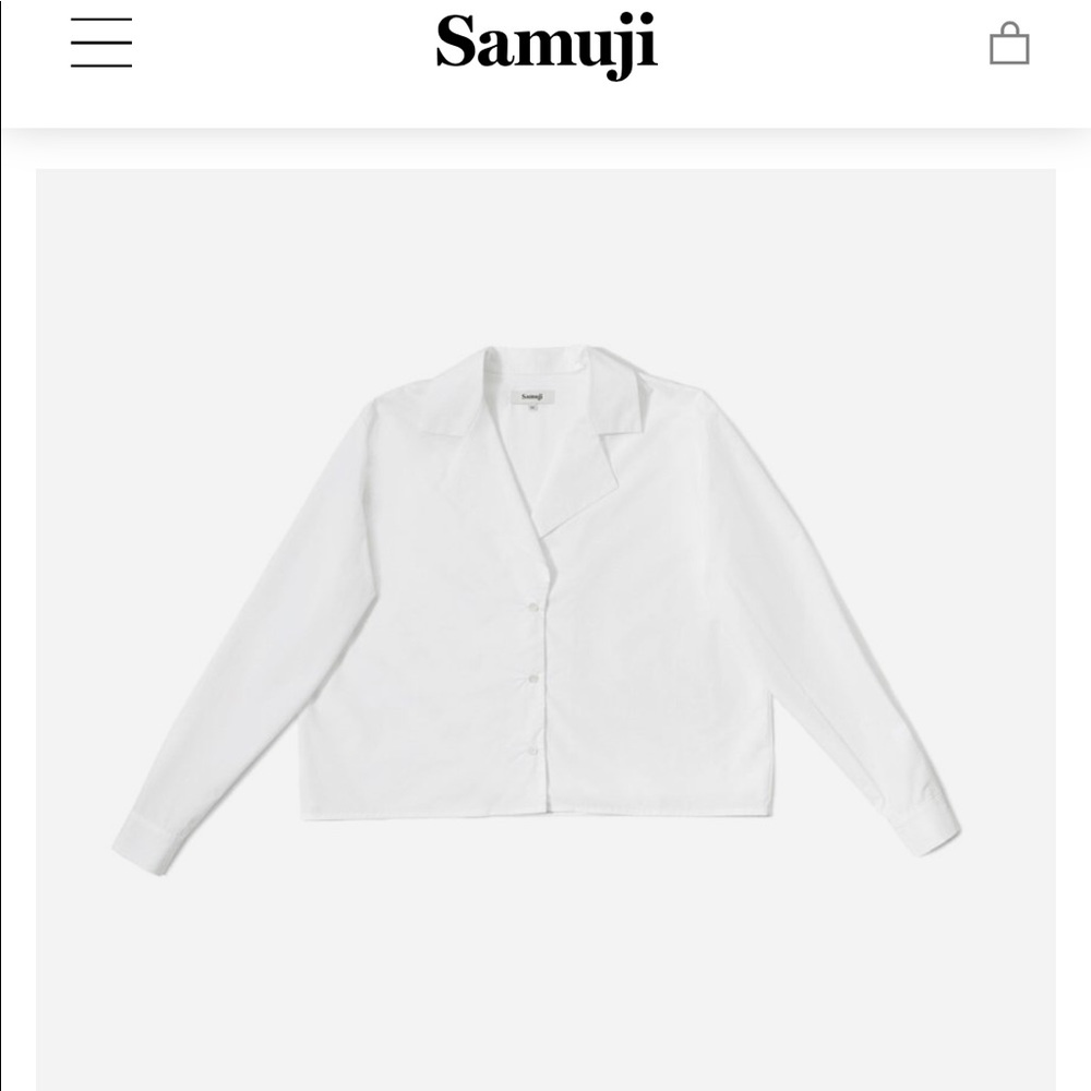 Samuji chipo shirt white size 36